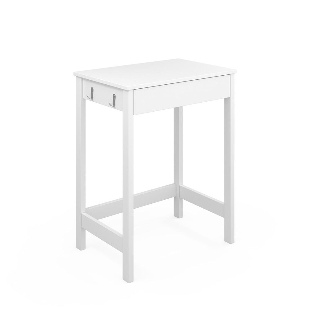 SCHREIBTISCH Surrey Weiß 60 x 40 cm mit Schublade - Weiß, Holzwerkstoff (40/60/76.5cm) - Vicco