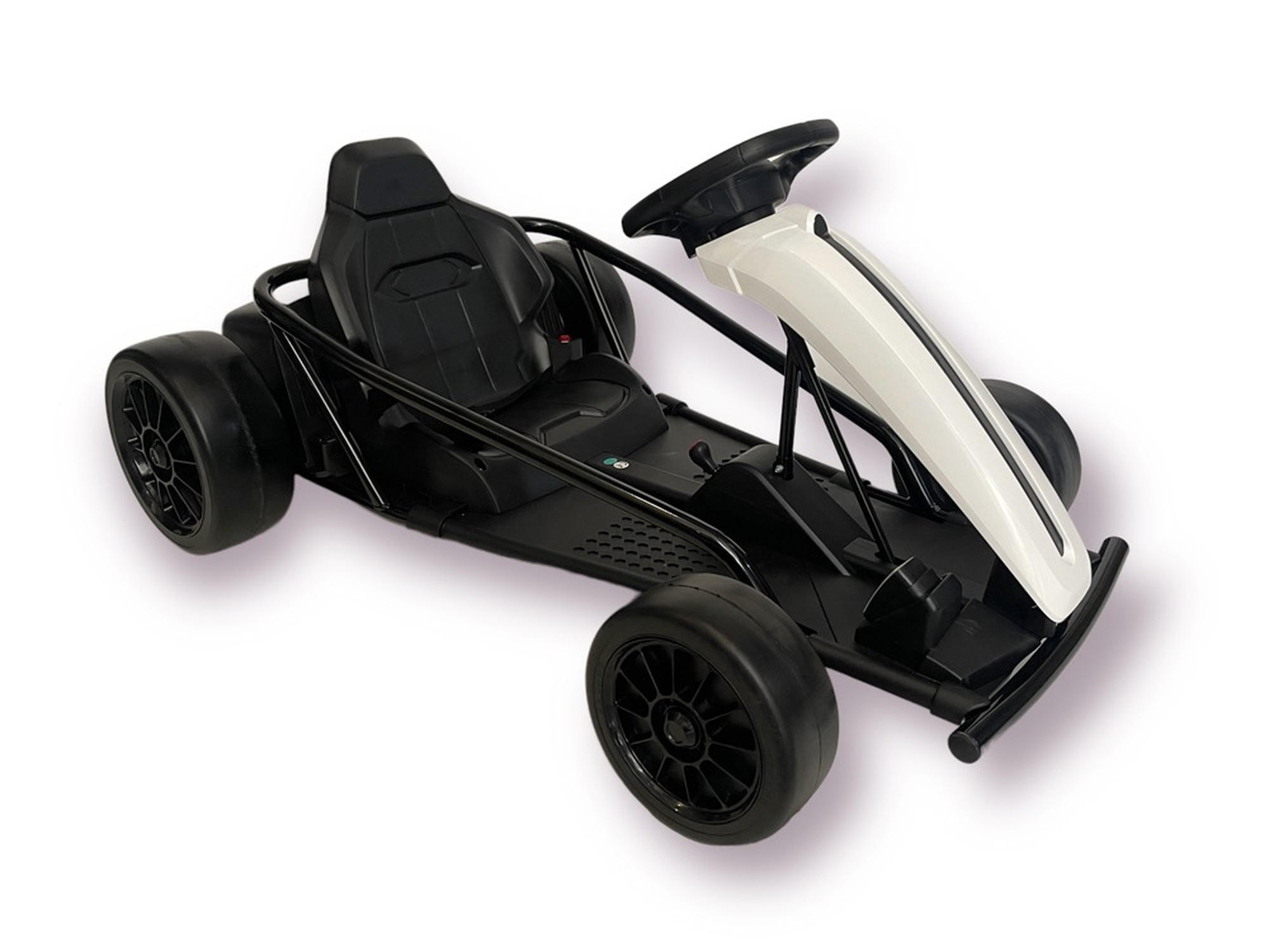 KINDER ELEKTROQUAD Go-Kart weiß - Weiß, Kunststoff (110/77/54cm) - TPFLiving