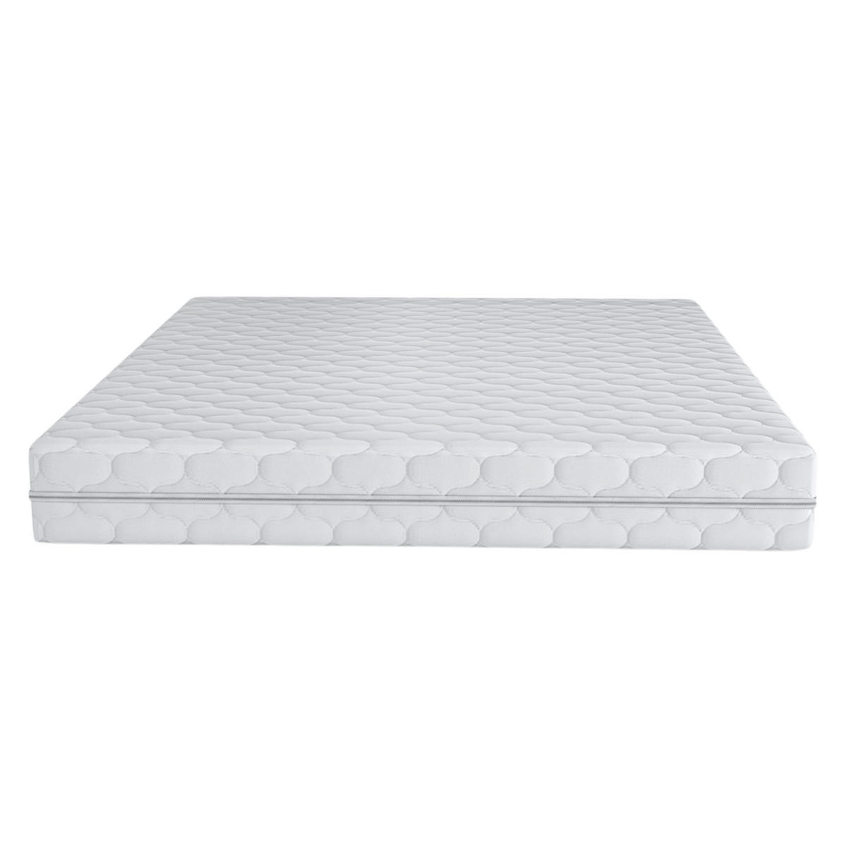 MATRATZE 7-Zonen H3 160x200 - Weiß, Naturmaterialien (160/200cm) - Home Collective