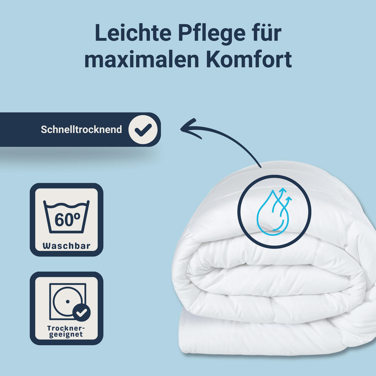 STEPPBETT Softline, verschiedene Wärmestufen, Allergikergeeignet, Ausführung: Duo-Steppbett, Größe: 200 x 200 cm - Weiß, Textil (200/200cm) - Betten-ABC