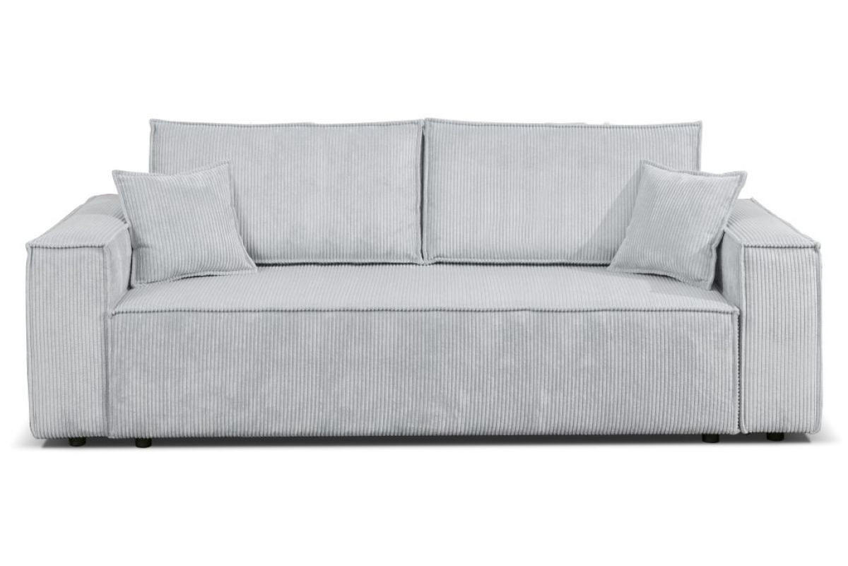 SOFA Passio III 250 x 105 cm, mit Schlaffunktion und Bettkasten, grau - Grau, Kunststoff (250/98/105cm) - Margaret Hadas24