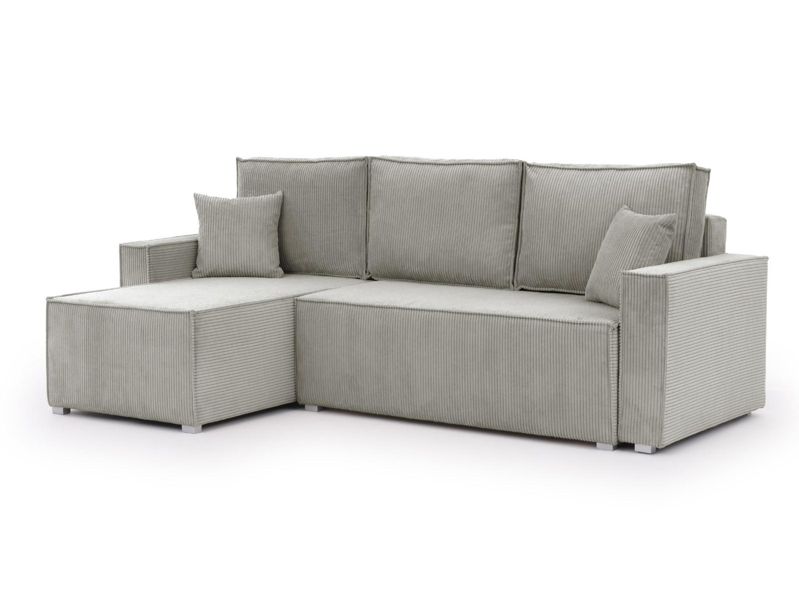 S-Style Ecksofa Taupe 237x148 cm