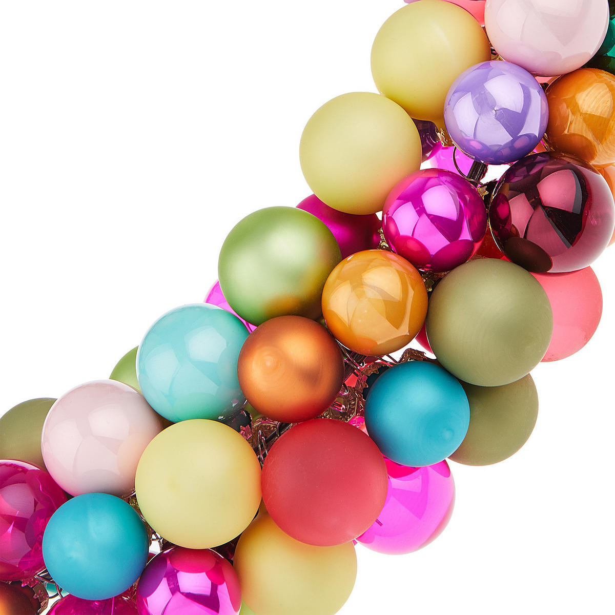 KUGELKRANZ X-Mas - Multicolor, Glas (40/10/40cm) - Butlers