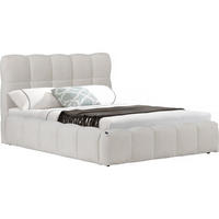 BETT davos beige - Beige, Textil (190/140cm) - Habitat Garten