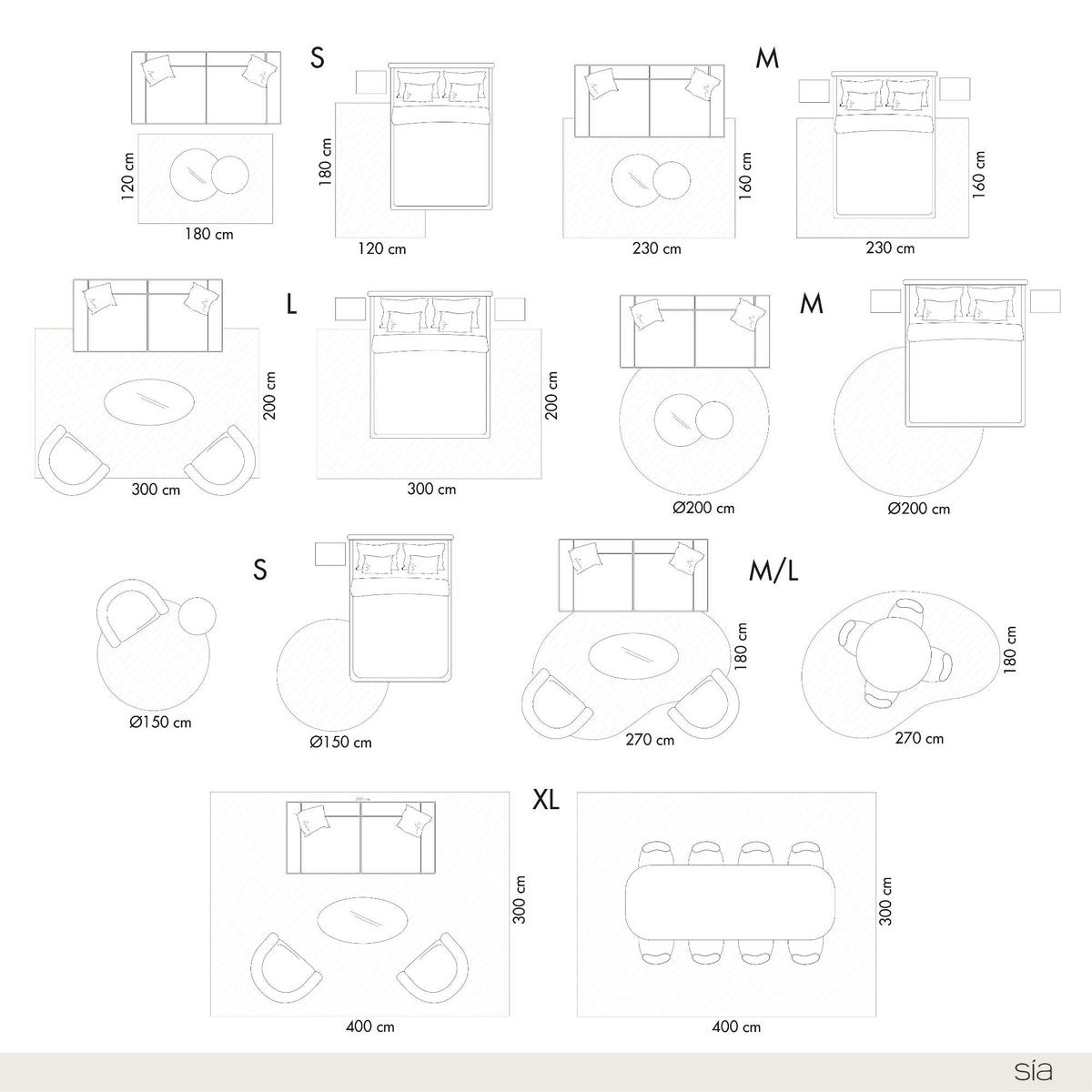 TEPPICHE Viskose Anthrazitgrau 230cm - Anthrazit, Textil (230/160cm) - Sia Home