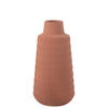 VASE RIA - Porzellan - Orange - L - Ø 15.5 cm - Dunkelorange, Keramik (31cm) - J-Line