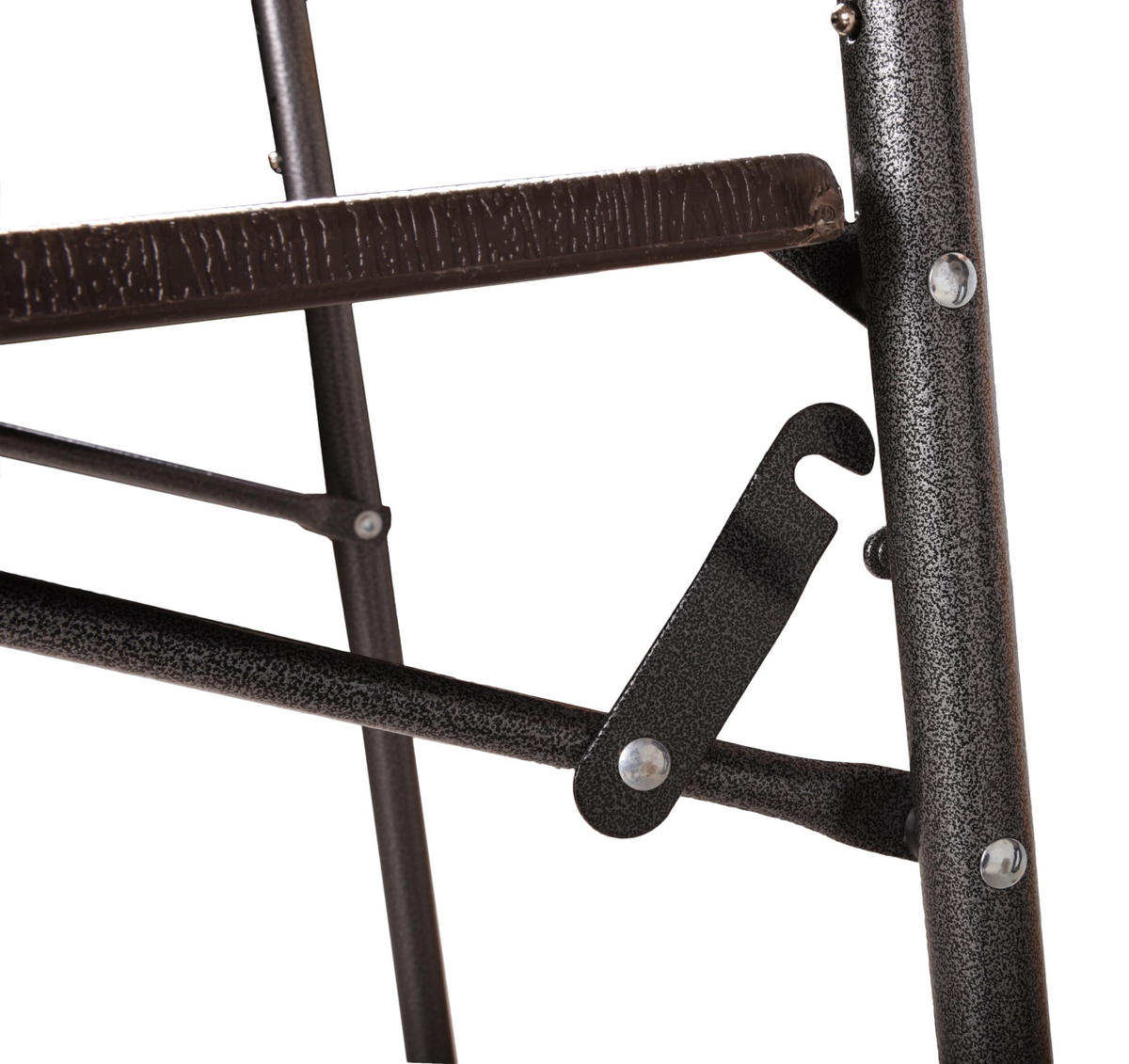 BALKONTISCH Konni Holz-Optik Gartentisch - Braun, Kunststoff (59.5/35/83.5cm) - DELUKE