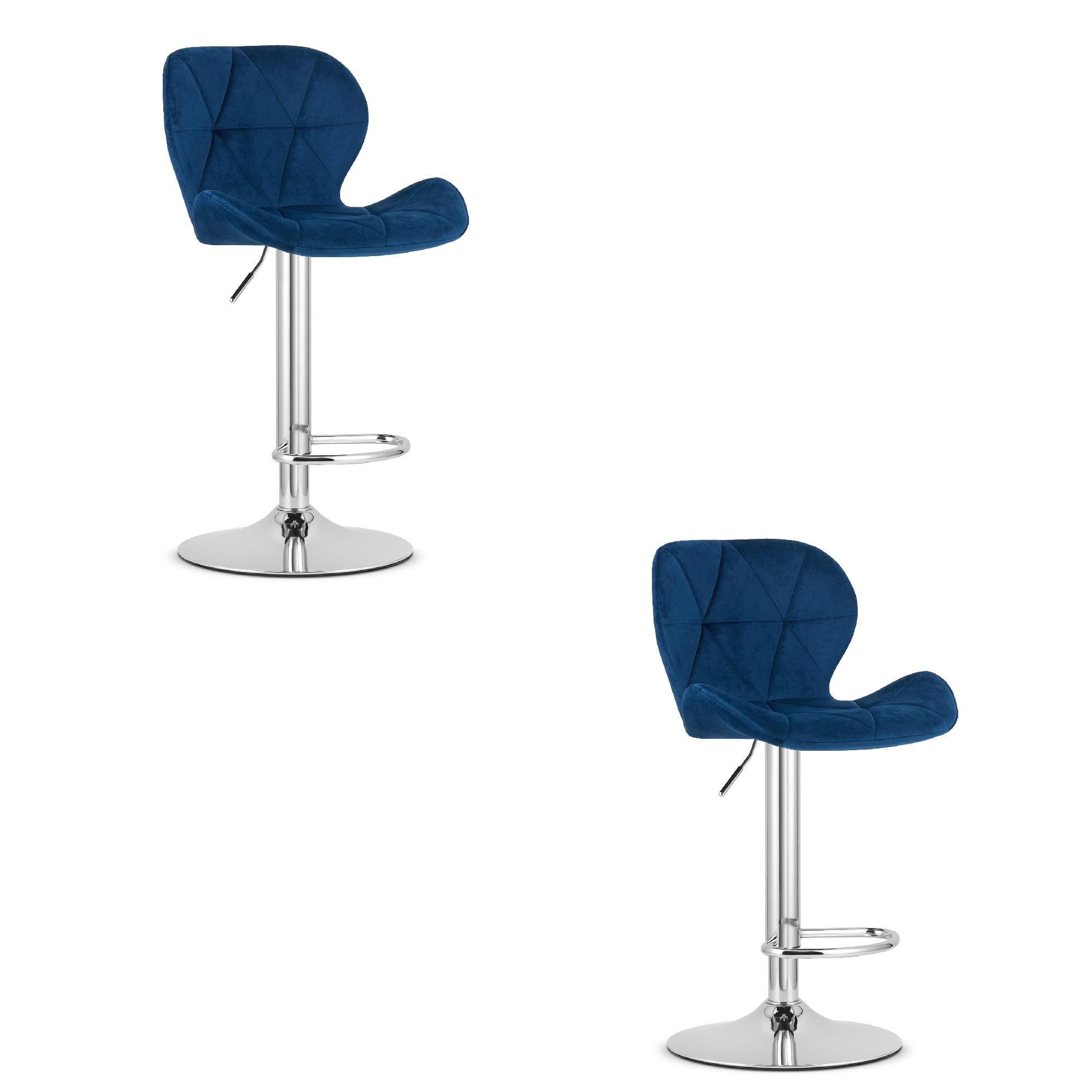 Valora Barhocker Dunkelblau 46x111x48.5 cm