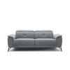 SOFA AVENA 3-Sitzer, grau - Grau, Holzwerkstoff/Textil (204/80/108cm) - Courtois Laville