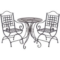 GARTENSITZGRUPPE 2 Metall Anthrazit - Anthrazit, Metall - CLP