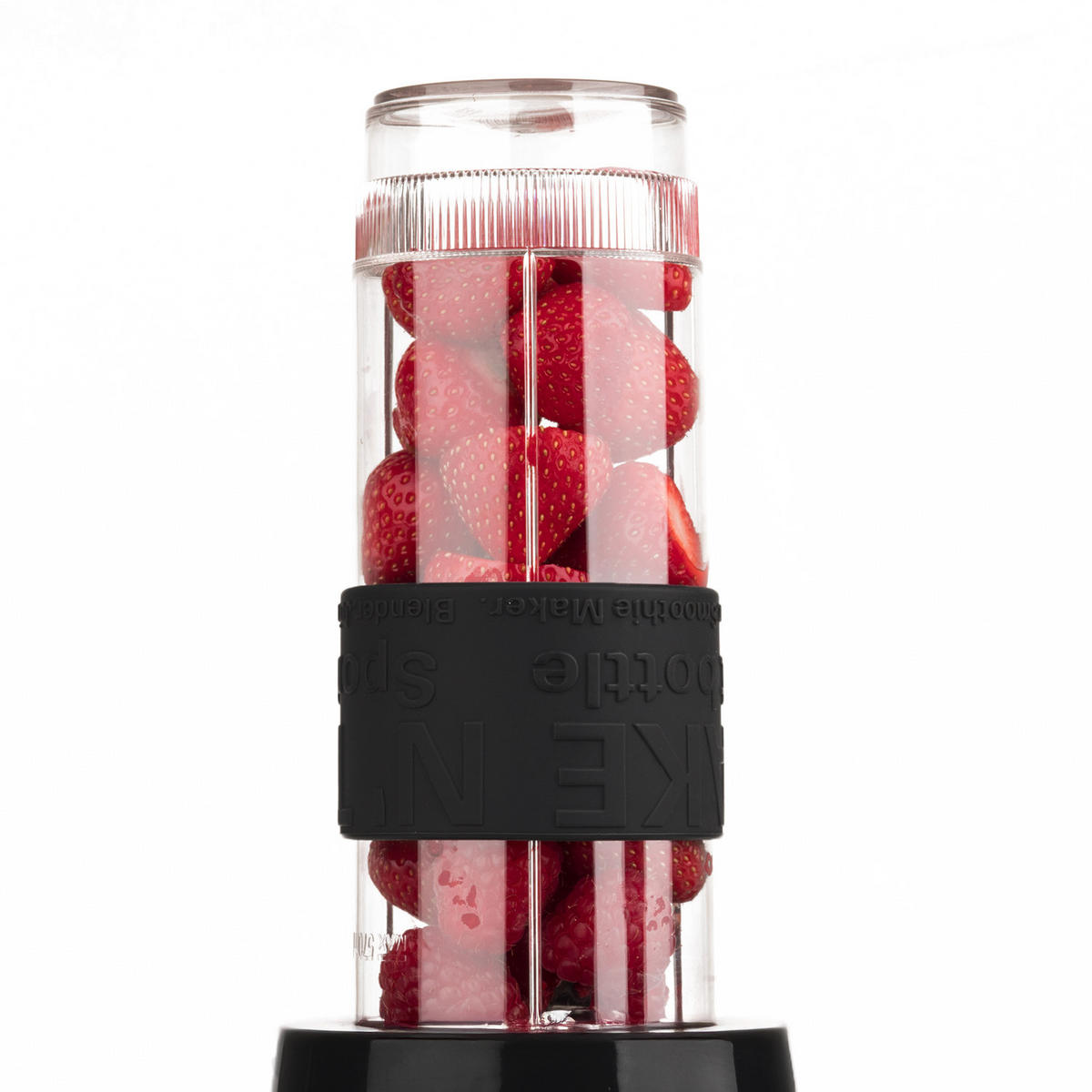 MINI-BLENDER, MOOV9 Schwarz, Smoothie-Maker - Schwarz, Metall (11.3/35/15cm) - SWEISS