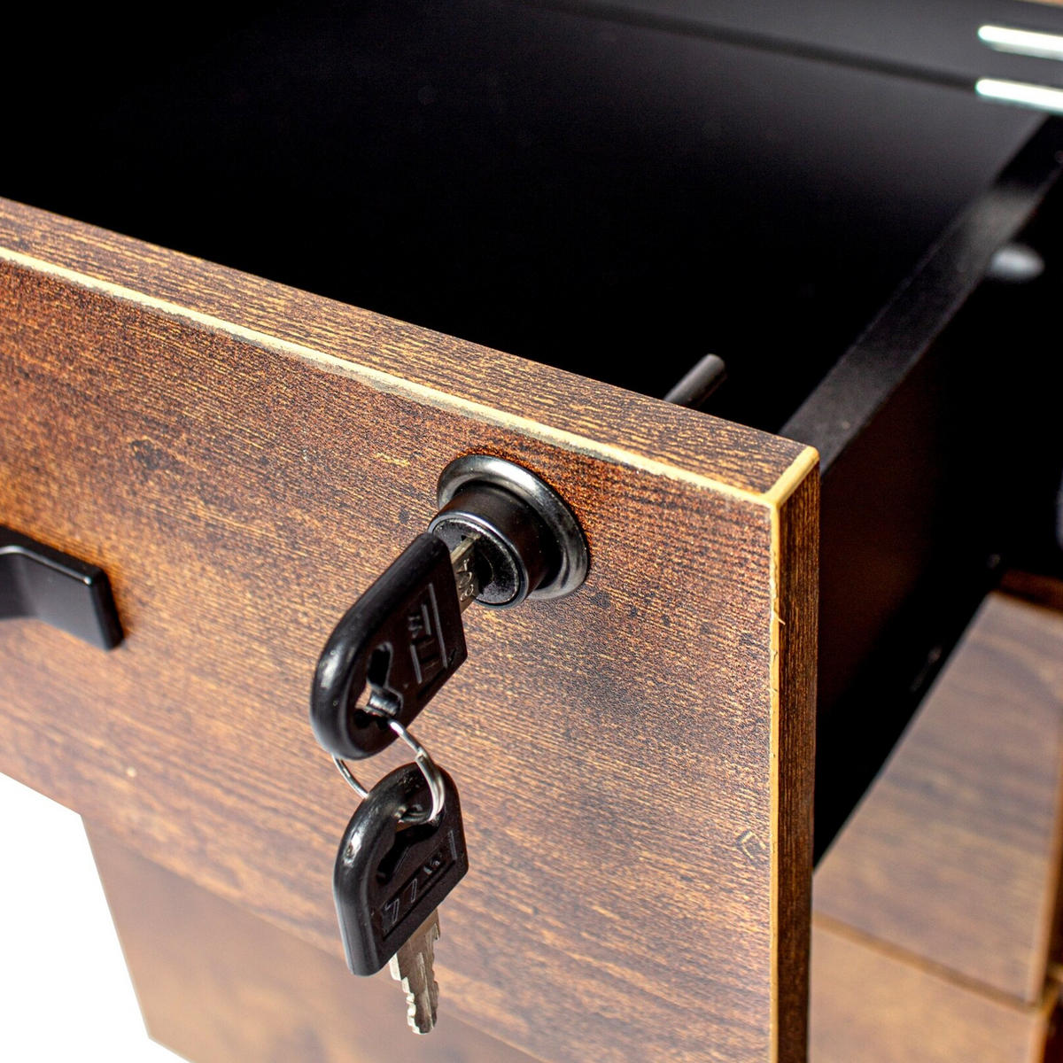 ROLLCONTAINER - Silberfarben/Multicolor, Holzwerkstoff/Kunststoff (80/66/40cm) - Relaxdays