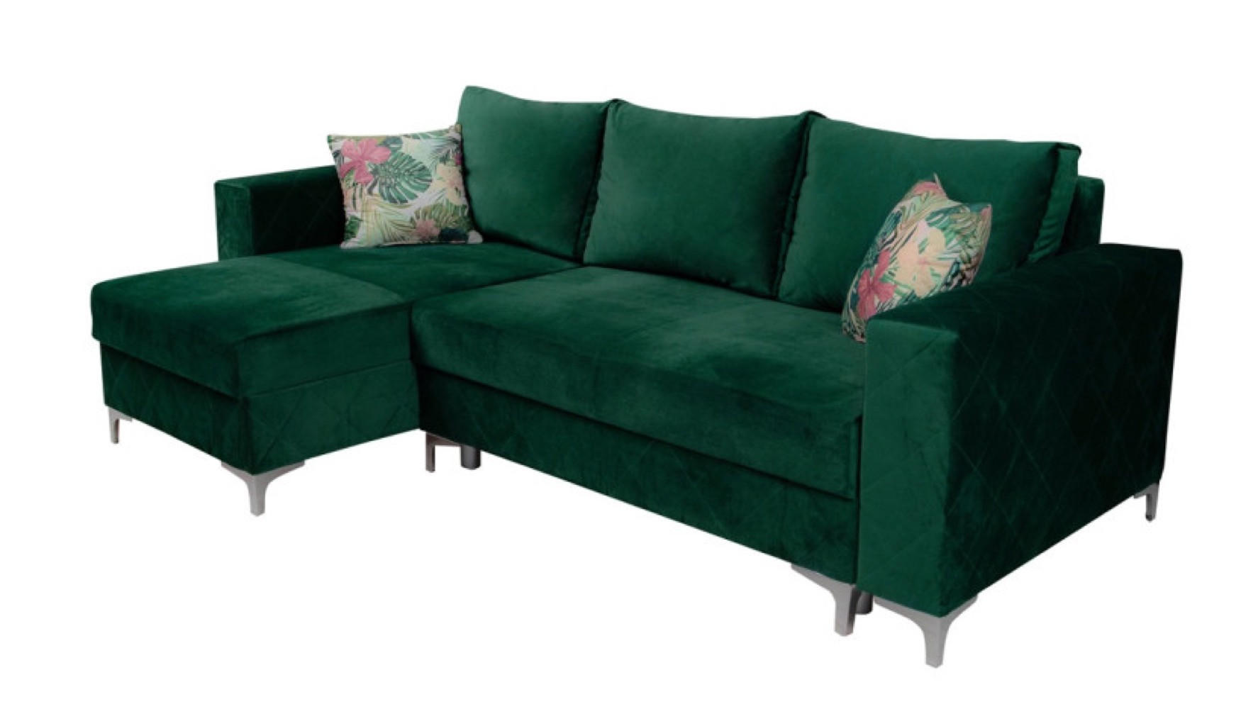 Sepro Meble Ecksofa Grün 236x145 cm