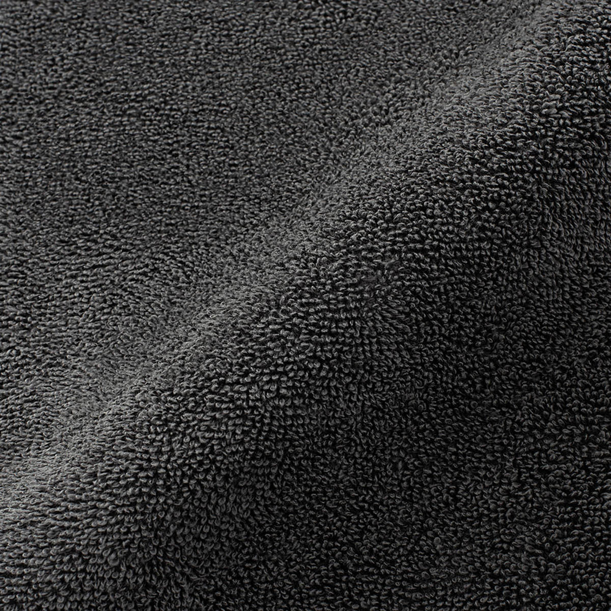 BADETUCH 6-teilig, 2x Badetuch 70/140 + 4x Handtuch 50/100 cm, Dunkelgrau - Dunkelgrau, Textil (70/140cm) - Blumtal