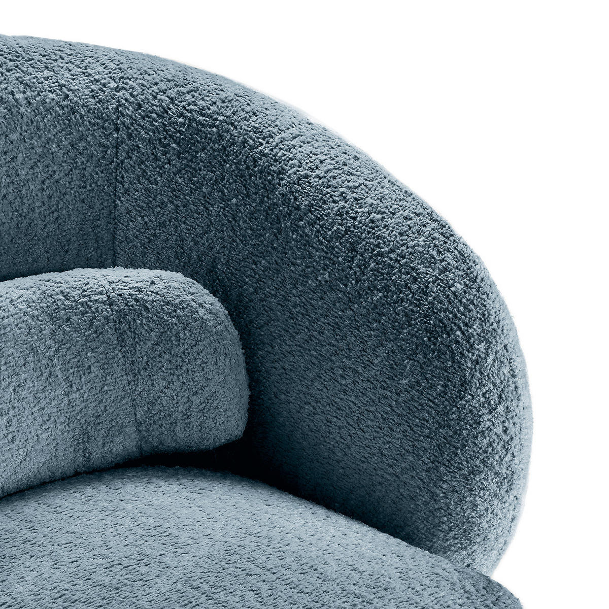 DREHBARER LOUNGESESSEL - Blau, Textil (78/71/76cm) - home24