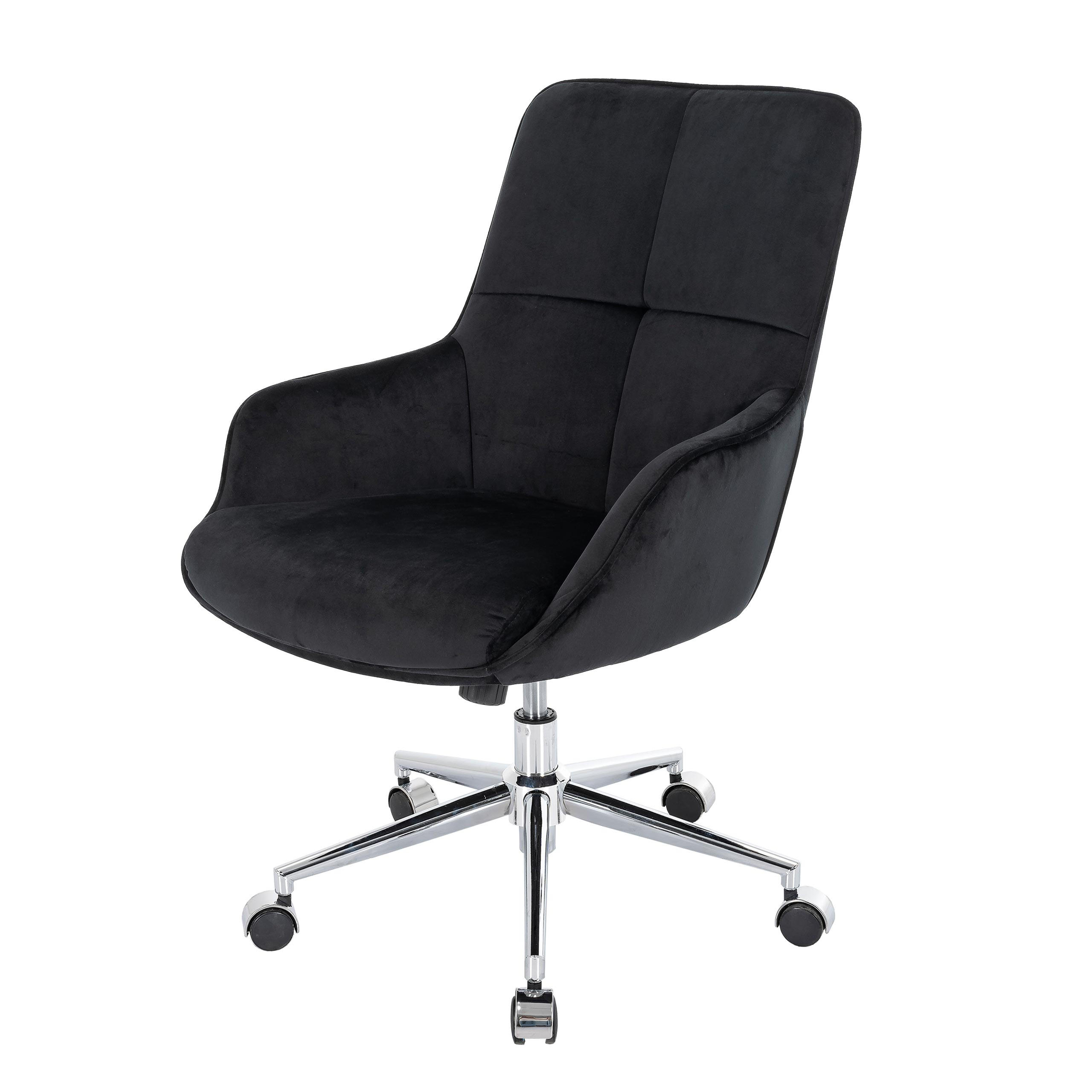 Proregal Drehstuhl Schwarz 64x98x64 cm