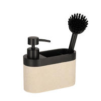 SEIFENSPENDER Bricko 22x16x6.5cm - Beige, Kunststoff (16/22/6.5cm) - home&you