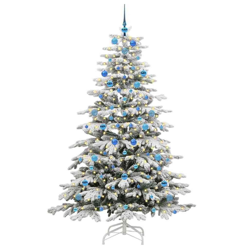 vidaXL Weihnachtsbaum Weiß 210 cm