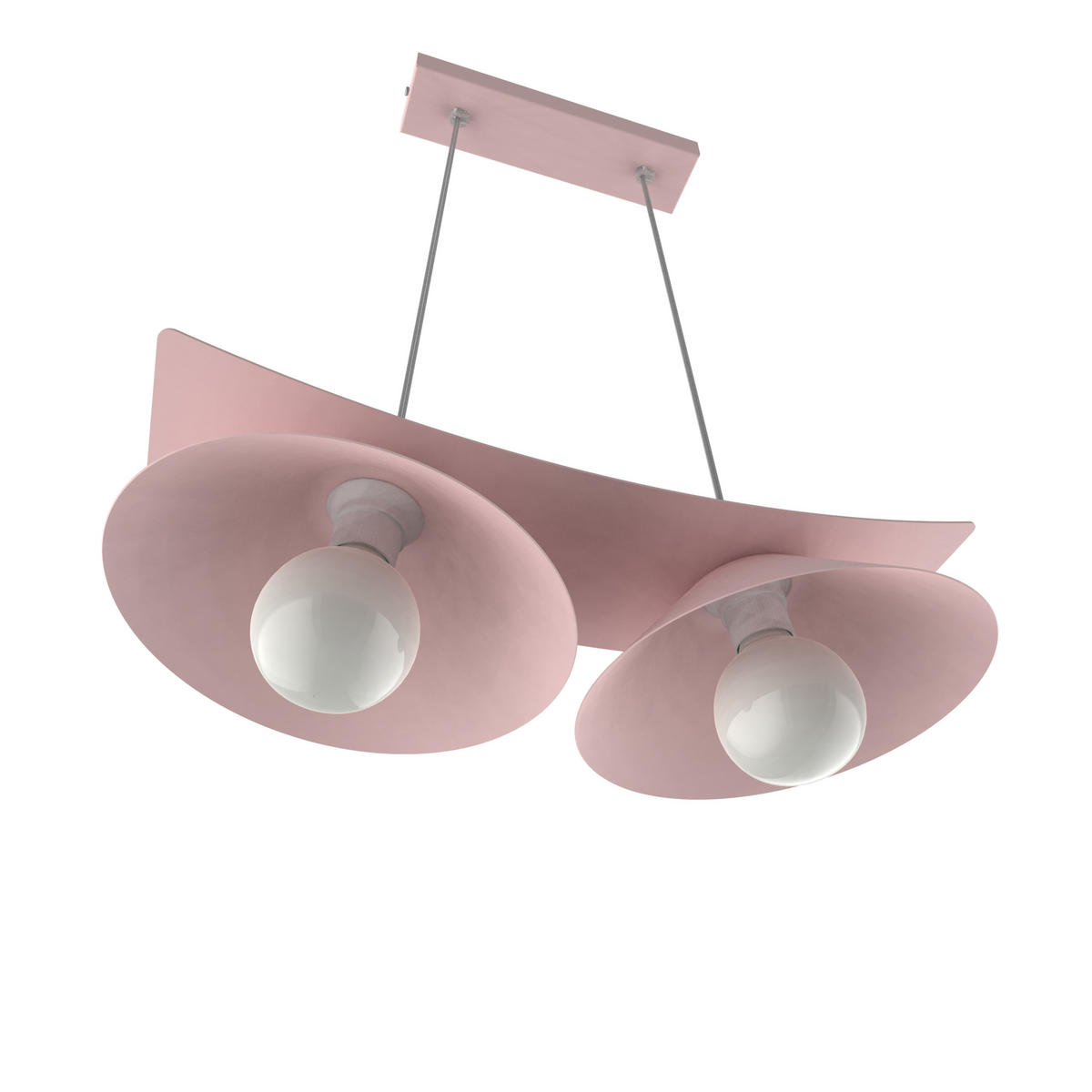 HÄNGELEUCHTE - Pink, Metall (25/50/16cm) - Lumicom