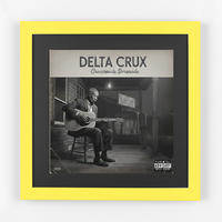 SCHALLPLATTEN BILDERRAHMEN 40/40 2er Set - Gelb, Holz (40/40cm) - K-Möbel