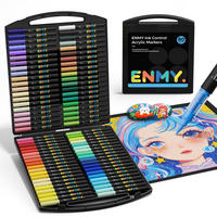ACRYLMALSTIFTE 80 Farben Set - Multicolor, Kunststoff (12/9/16cm)