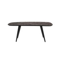 SITZBANK Webster - Braun - 118/37/45 cm - Braun, Metall (37/45/118cm)