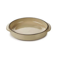 SCHÄLCHEN / COUPTELLER CARACTERE mit Griffen 14 cm Muskatnuss - Multicolor, Keramik (14cm) - Revol Porcelaine France