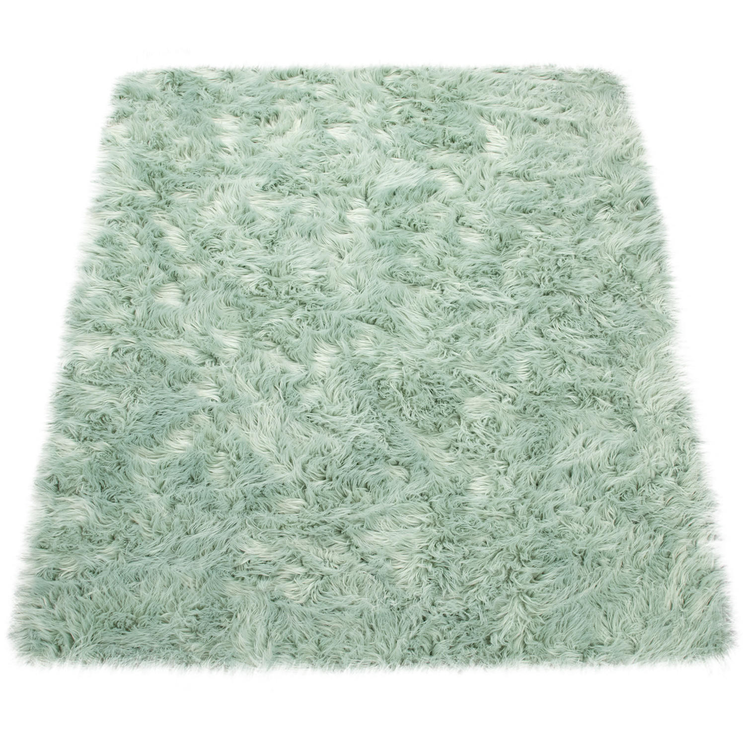 HOCHFLORTEPPICH 60/100 cm Playa 960 - Mintgrün, Textil (60/100cm) - Paco Home