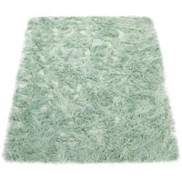 HOCHFLORTEPPICH 60/100 cm Playa 960 - Mintgrün, Textil (60/100cm) - Paco Home