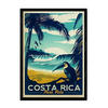 POSTER Vintage Costa Rica A3 Rahmenlos - Klar, Papier (29.7/5/42cm) - Nacnic