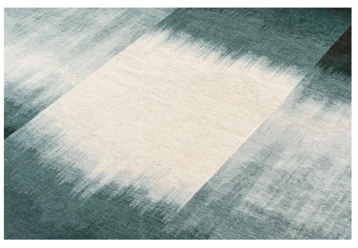 TEPPICH modern Flachgewebe NAGOYA Blau 140x200 cm Blau 140 x 200 cm - Blau, Textil (140/200cm) - Novatrend