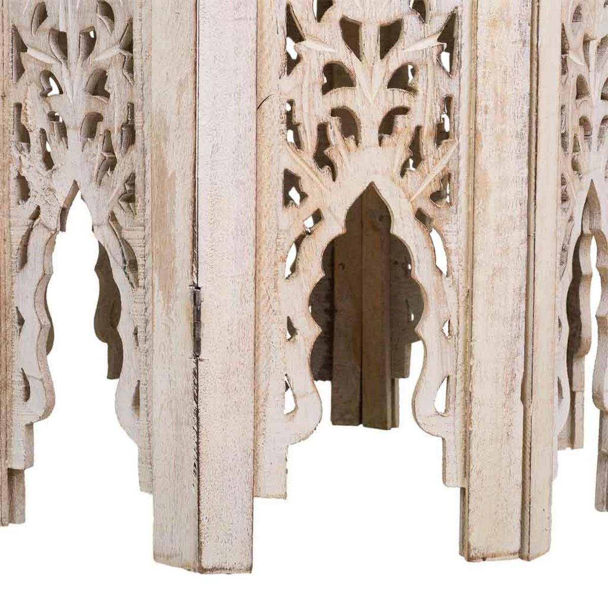 TISCH aus Holz, weiß, 45cm - Weiß, Holz (45/45/45cm) - Wanderlust