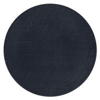 KURZFLORTEPPICH 120/120 cm Porto 890 - Dunkelblau, Textil (120/120cm) - Paco Home