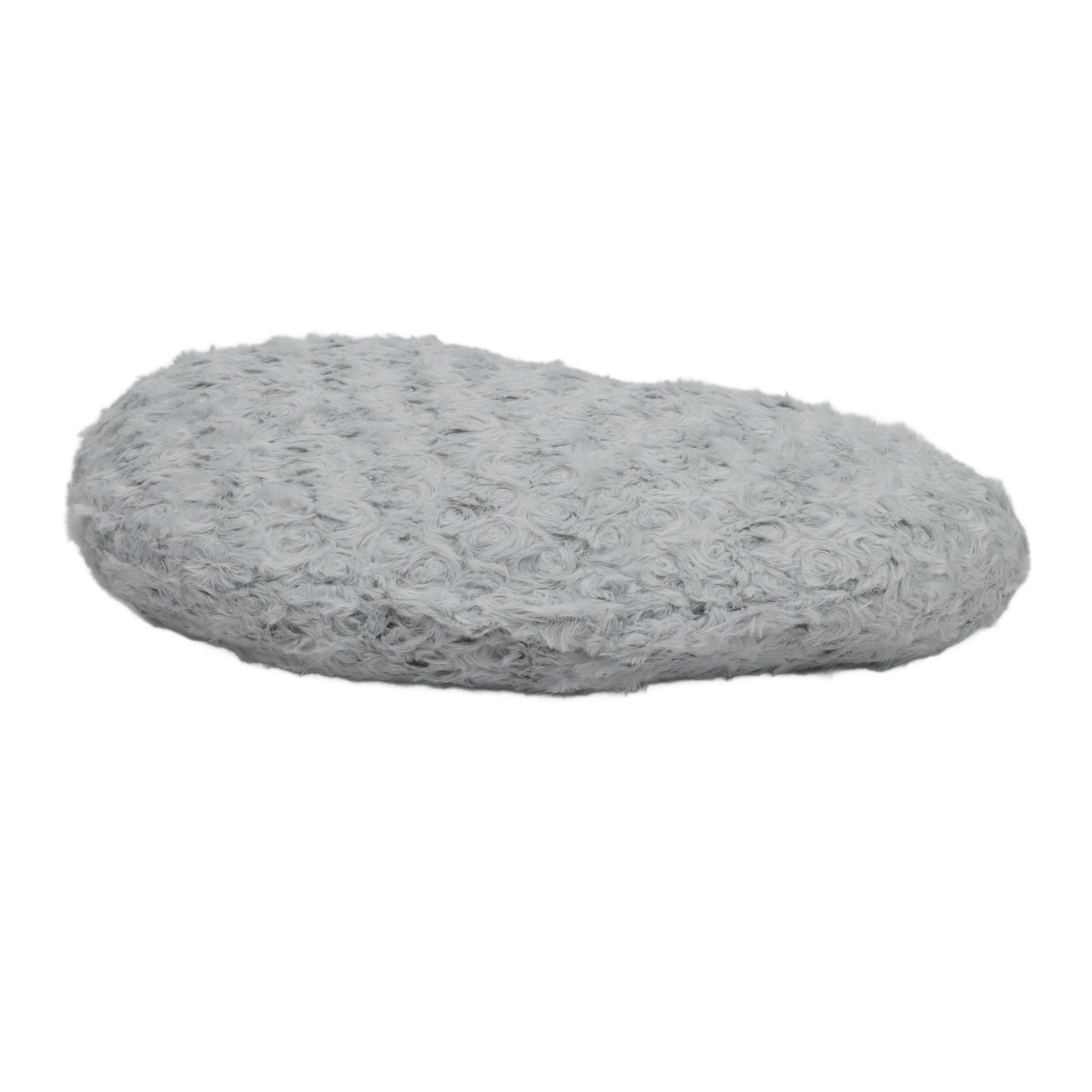 DEKOKISSEN in Herzform 36/28 cm - Grau, Textil (28/36cm) - Atmosphera Createur d´interieur