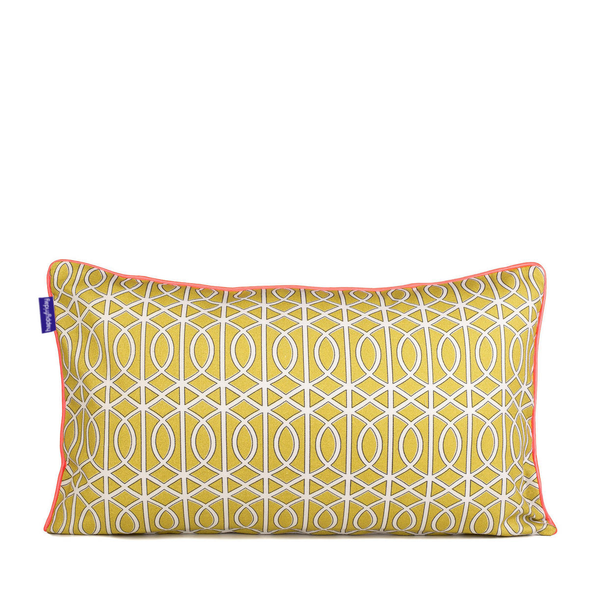 KISSENBEZUG dekorativ shimmer 50x30 cm mehrfarbig - Multicolor, Textil (50/30cm) - Happy Friday