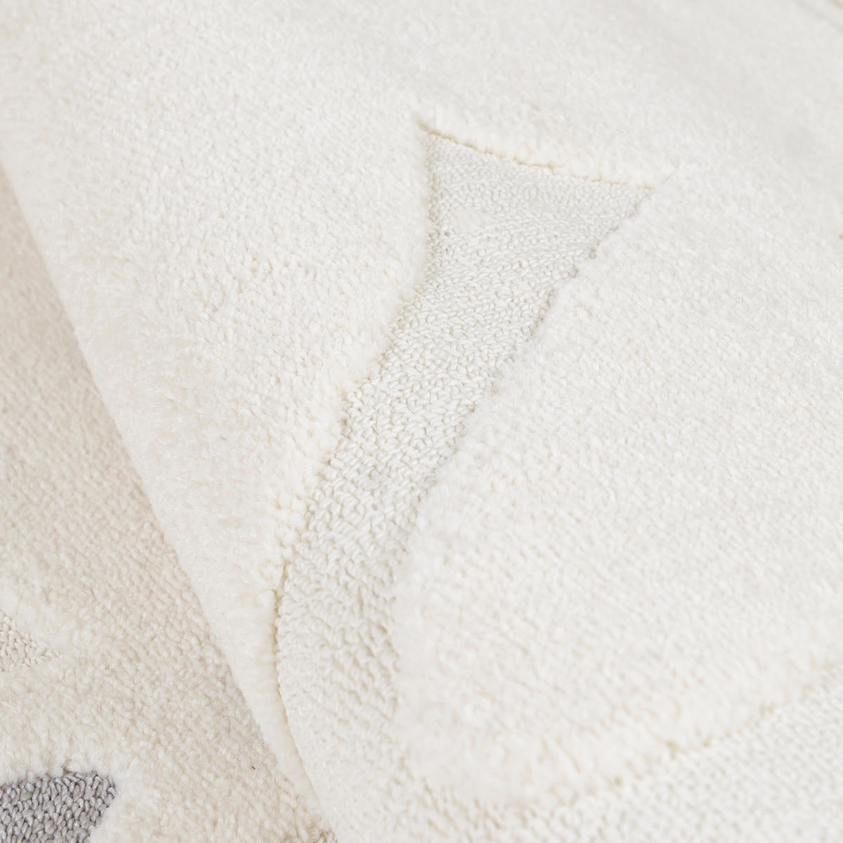 KINDERTEPPICH Beige Kaninchen, Tierisch - Mittelflor Rechteckig Weich 160 x 230 cm - Multicolor/Hellgrau, Textil (160/230cm) - Mazovia