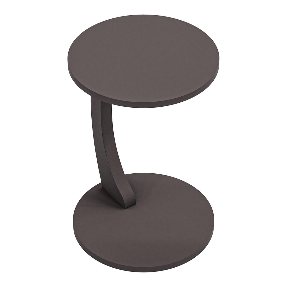 BEISTELLTISCH Holeby - Grau, Holzwerkstoff (38/38/56cm) - [en.casa]