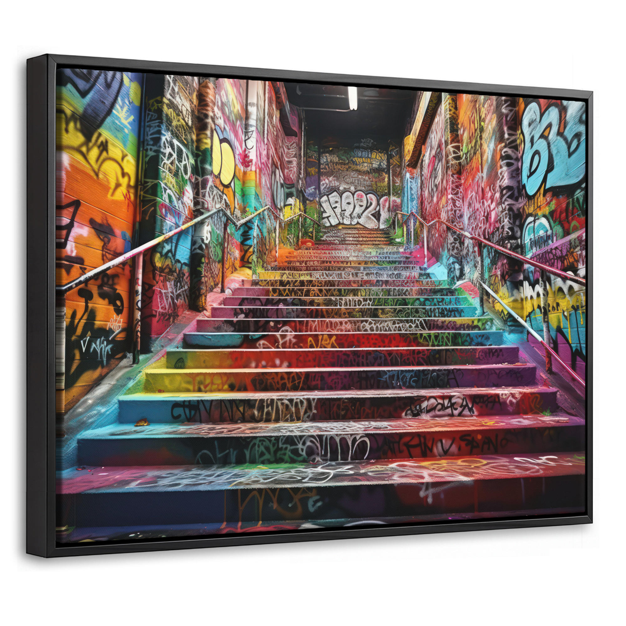 MuchoWow Leinwand Mehrfarbig 40x30 cm