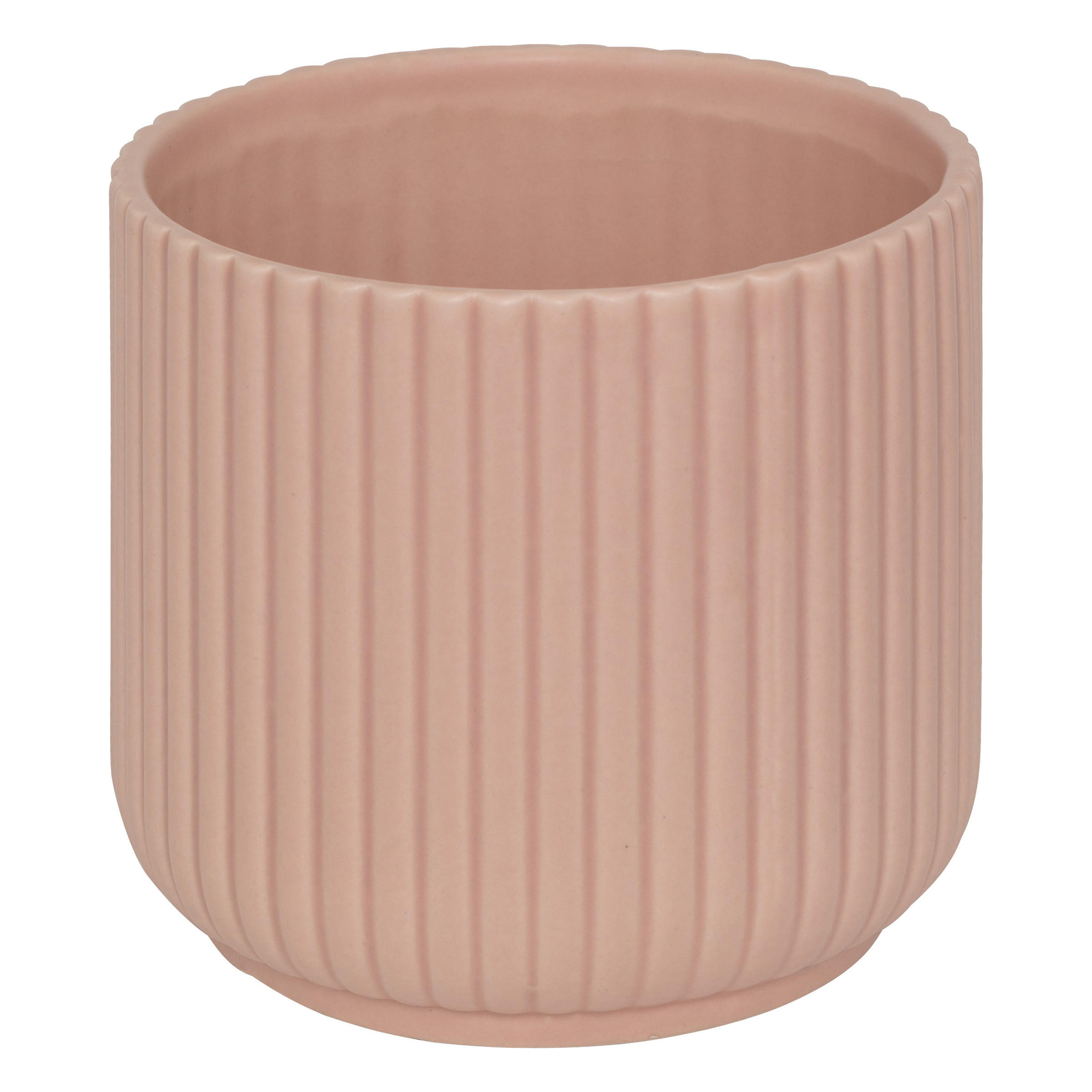 BLUMENTOPF Dolomit Nuria 13,5/12 cm - Rosa, Stein (13.5/12/13.5cm) - Atmosphera Createur d´interieur