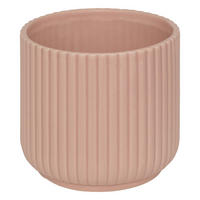 BLUMENTOPF Dolomit Nuria 13,5/12 cm - Rosa, Stein (13.5/12/13.5cm) - Atmosphera Createur d´interieur