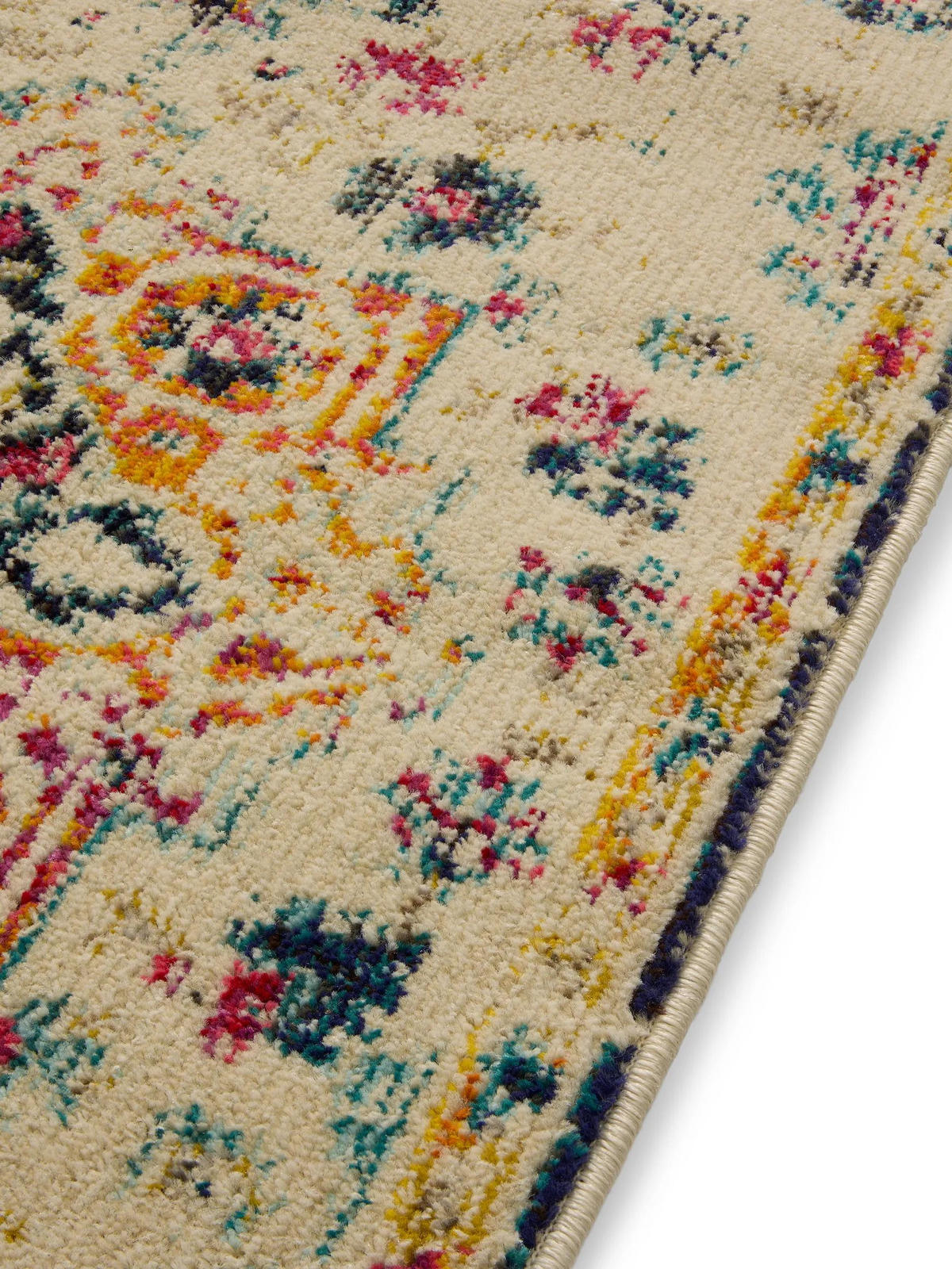 LÄUFER Casa Multicolor 70/240 cm - Multicolor, Naturmaterialien/Textil (70/240cm) - benuta