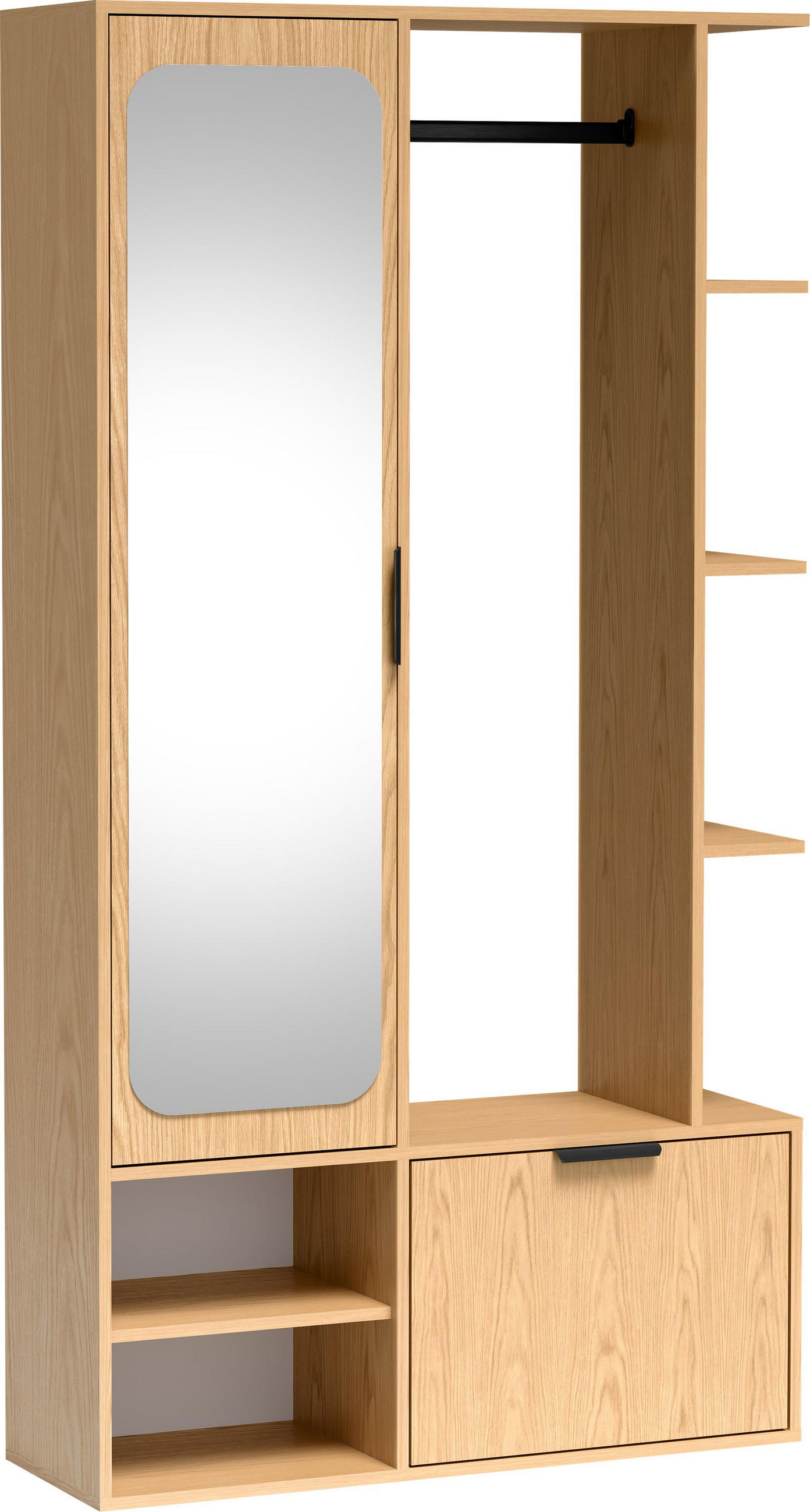 WFL Group Garderobe Eiche 100x189.4x33 cm