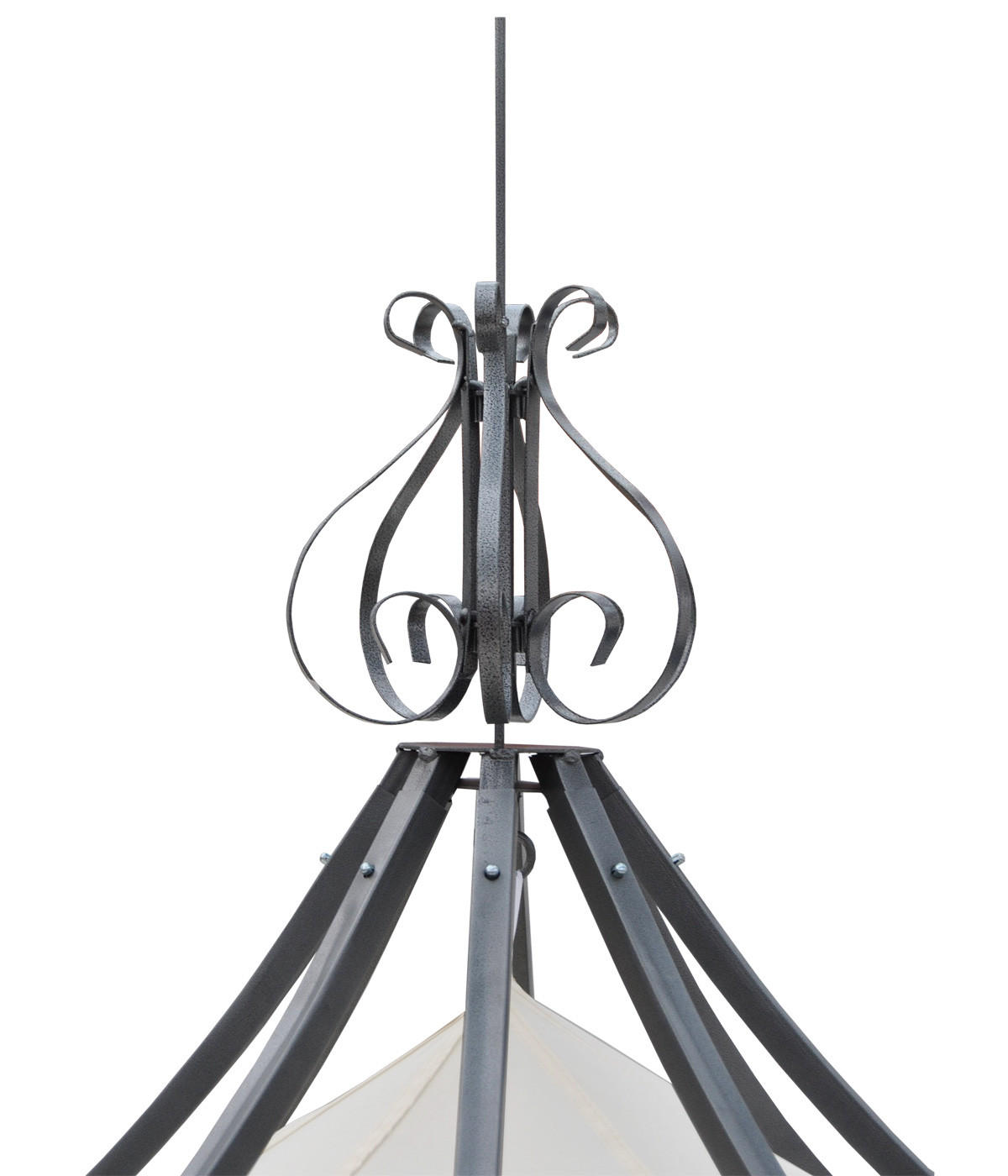 PERGOLA CABRERA Cremeweiß - Weiß, Metall (296/330/293cm) - MCW