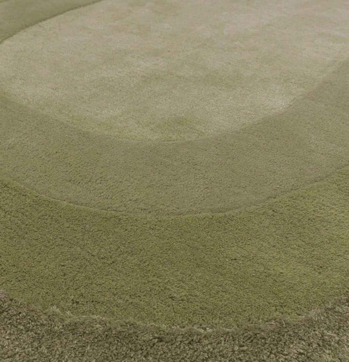 TEPPICH handgetuftet RINGO Grün 160 x 230 cm - Grün, Naturmaterialien (160/230cm) - Novatrend