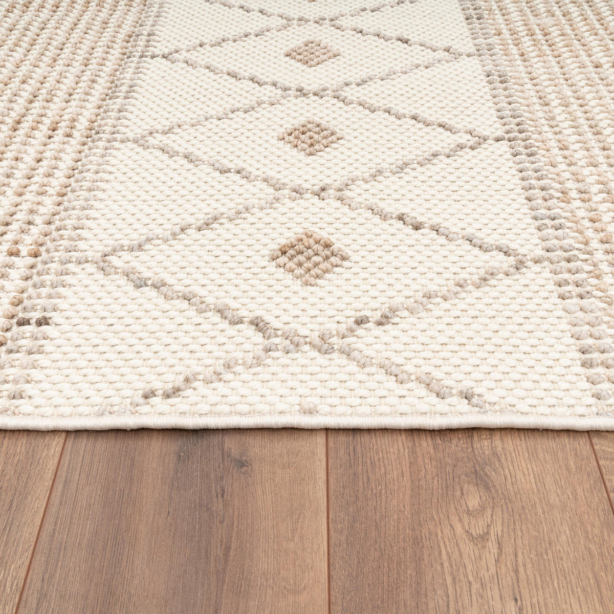 KURZFLORTEPPICH 240/340 cm Buckman 466 - Creme, Textil (240/340cm) - Paco Home