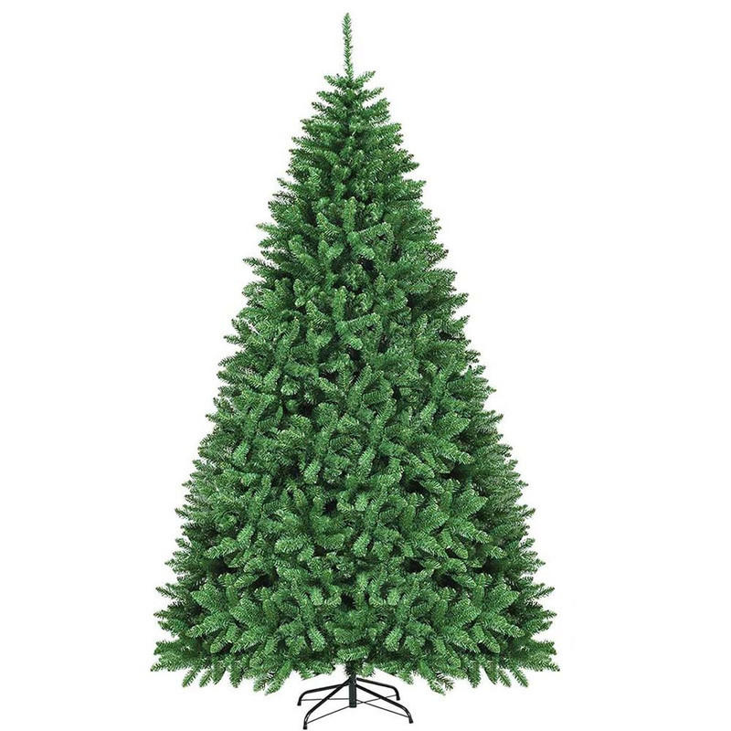 WEIHNACHTSBAUM mit Metallständer 270cm Grün - Grün, Metall (275cm) - COSTWAY
