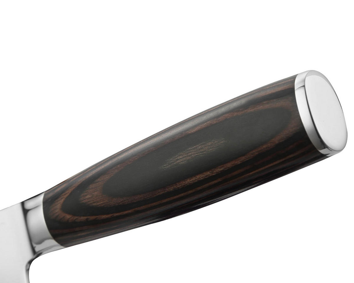 MESSERSET 3-tlg. - Braun, Metall - Wakoli