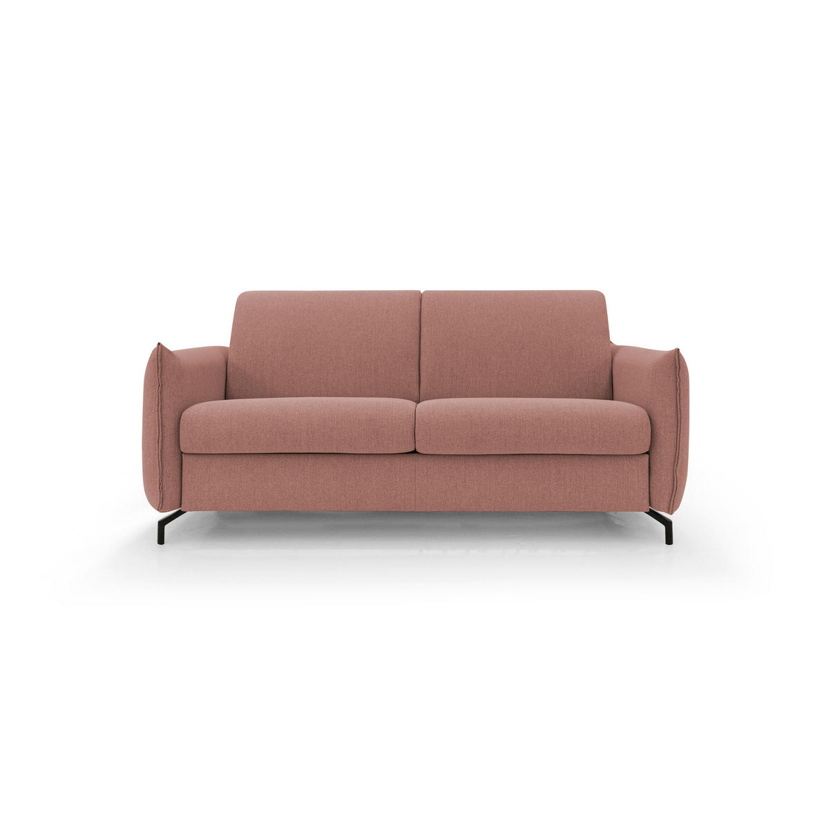 SCHLAFSOFA Scarlet - Rot, Textil (175/95/96cm) - Divani.store