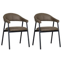 ESSZIMMERSTUHL Amaze Grün 54/54/80 cm 2er-Set - Grün, Textil (54/80/54cm) - LABEL51