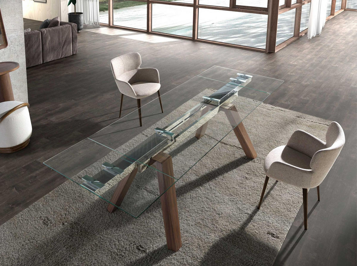 STUHL Brauner marmorierter Stoffstuhl 58/59/80 cm - Braun, Textil (58/80/59cm) - ANGEL CERDA